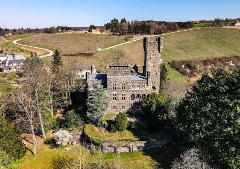 Schloss Saarfels - Saar Castle, Serrig, Germany, Germany